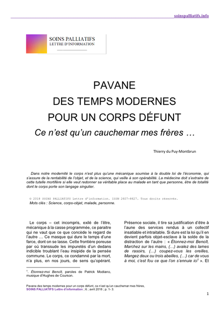 Article, pavane des temps modernes.docx